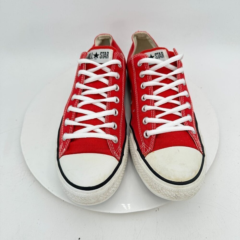 Converse Chuck Taylor All Star Ox Men Size 12 X9696 Red White Training Shoes - Picture 3 of 12